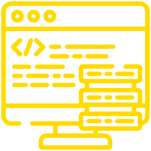 Develop yellow icon