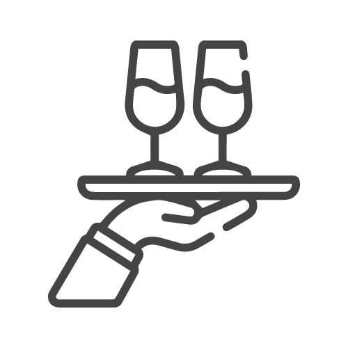 Wine waiter icon