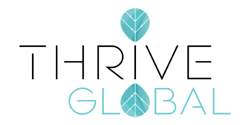 Thrive global logo featured on logos
