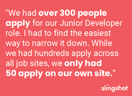 quote on mass of online resumes