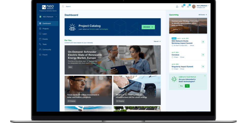 Schneider Electric’s NEO Network