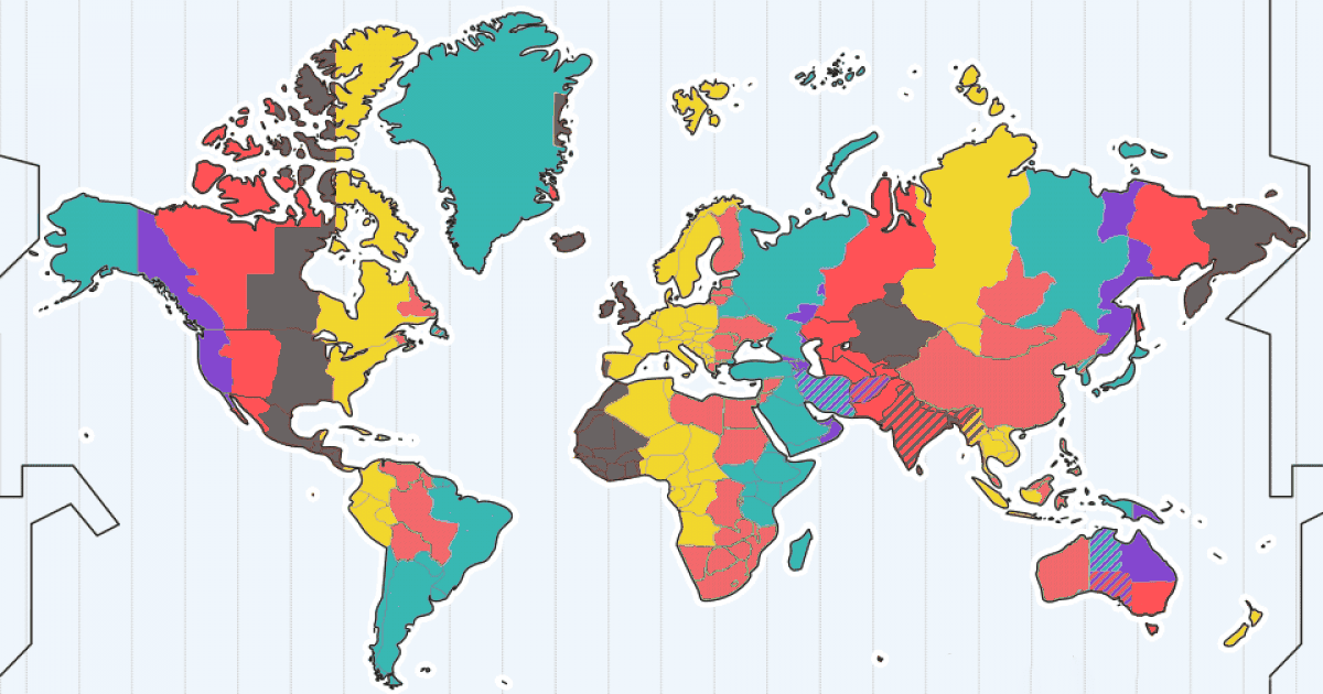 Time Zone Map