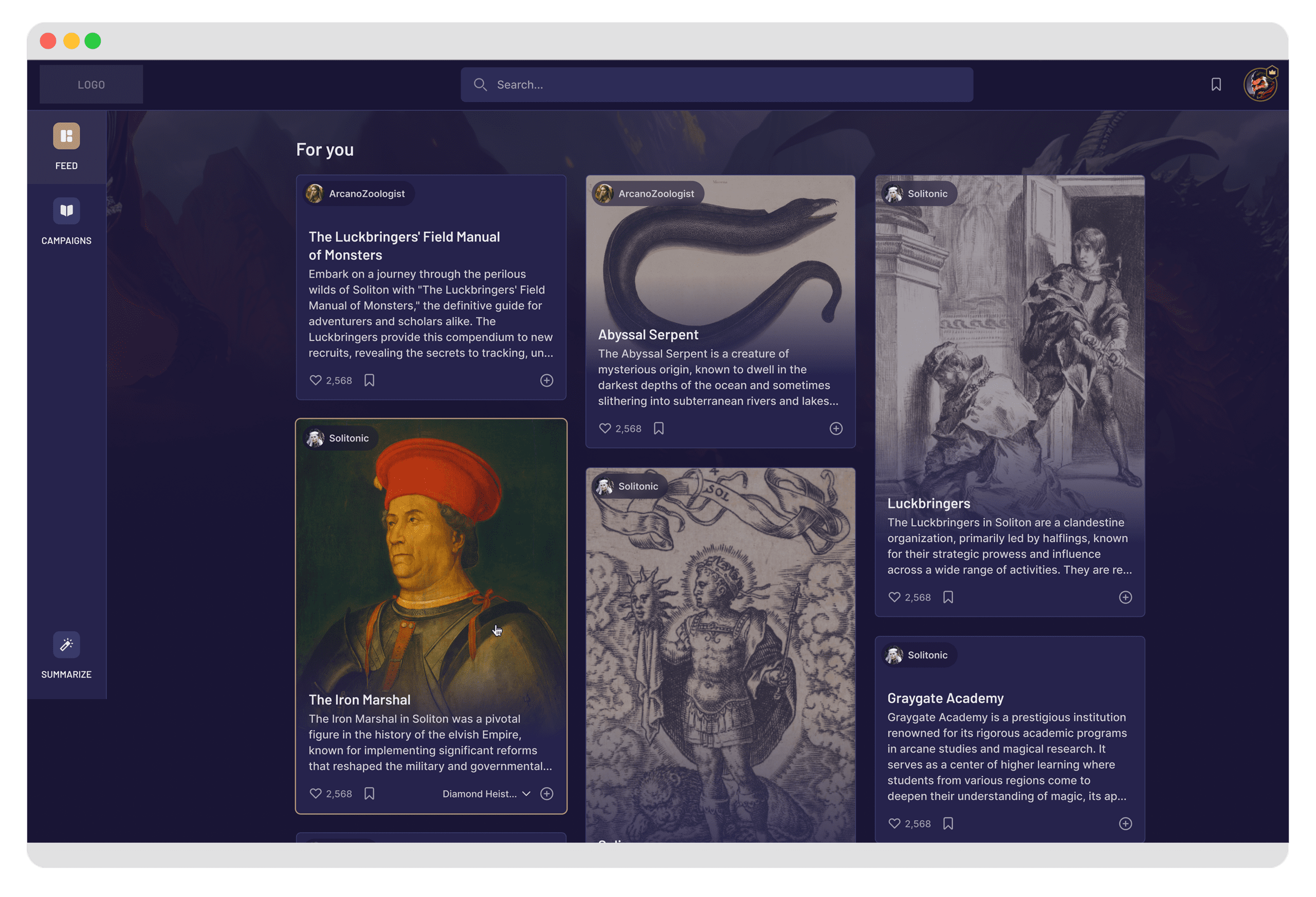 Infinite Stories | Slingshot