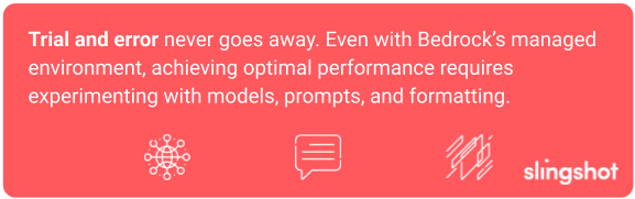 Trial and Error with AWS Bedrock Quote